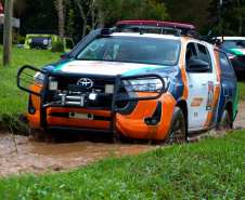 Defesa Civil - treinamento veículos 4X4