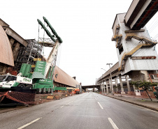 Primeira interligação do Moegão com terminal privado será feita neste domingo