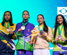 Paraná conquista 34 medalhas no primeiro bloco dos Jogos da Juventude em Foz do Iguaçu