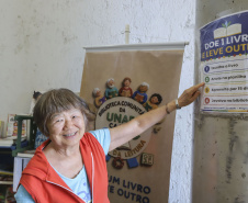 Curitiba testa projeto de leitura desenvolvido por estudantes idosos da Unespar