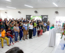 Entrega de casas do programa Vida Nova em Jandaia do Sul