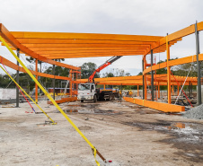 Obra do planetário em Pinhais entra em nova fase prestes a receber tecnologia alemã de última geração
