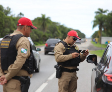 PMPR registra redução de 33% nos acidentes de trânsito durante o feriado de Nossa Senhora Aparecida