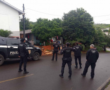 PCPR realiza megaoperação com 215 mandados contra organização criminosa em três estados