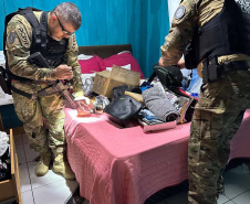 PCPR realiza megaoperação com 215 mandados contra organização criminosa em três estados