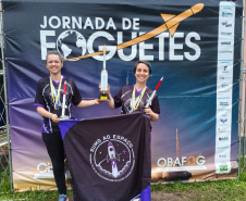 Estudantes da rede estadual conquistam ouro inédito na 95ª Jornada de Foguetes