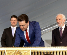Governador Carlos Massa Ratinho Júnior dá posse ao secretário Guto Silva, da Casa Civil  -  /01/2019  -  Foto: Jaelson Lucas/ANPr