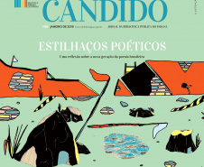  Nova geração de poetas brasileiros é destaque da edição de janeiro do Cândido. Foto:Divulgação/SEEC