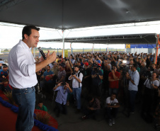 O governador Carlos Massa Ratinho Junior inaugura o Aeroporto Municipal Juvenal Loureiro Cardoso, de Pato Branco, no Sudoeste do Paraná.  -  Pato Branco, 10/01/2019  -  Foto: José Fernando Ogura/ANPr