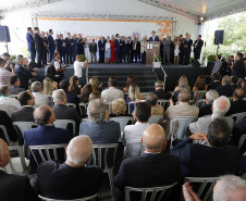 Governador Carlos Massa Ratinho Junior participa da solenidade de posse do presidente da Copel, Daniel Pimentel Slaviero.  -  Curitiba, 16/01/2019  -  Foto: Arnaldo Alves/ANPr