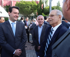 Governador Carlos Massa Ratinho Junior participa da solenidade de posse do presidente da Copel, Daniel Pimentel Slaviero.  -  Curitiba, 16/01/2019  -  Foto: Rodrigo Félix Leal
