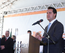 Governador Carlos Massa Ratinho Junior participa da solenidade de posse do presidente da Copel, Daniel Pimentel Slaviero.  -  Curitiba, 16/01/2019  -  Foto: Rodrigo Félix Leal
