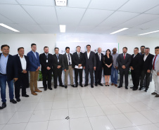 Governador Carlos Massa Ratinho Júnior durante visita ao Detran-Pr  -  Curitiba, 16/01/2019  -  Foto: Rodrigo Félix Leal