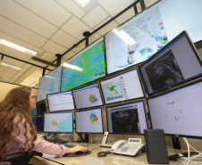 O Governo do Estado fará um contrato de gestão com o Sistema Meteorológico do Paraná (Simepar) para avaliar a situação das 461 barragens existentes no território paranaense. - Curitiba, 28/01/2019 -   Foto:Jaelson Lucas / ANPr