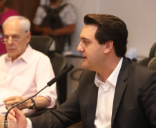 Governador Carlos Massa Ratinho Junior durante reunião com a equipe de governo. Curitiba,29/01/2019 - Foto: Rodrigo Felix Leal/ANPr