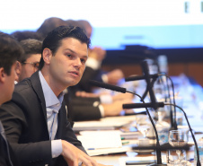 Governador Carlos Massa Ratinho Junior durante reunião com a equipe de governo. Curitiba,29/01/2019 - Foto: Rodrigo Felix Leal/ANPr