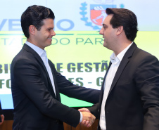 Governador Carlos Massa Ratinho Junior durante reunião com a equipe de governo. Curitiba,29/01/2019 - Foto: Rodrigo Felix Leal/ANPr