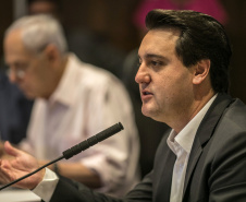 Governador Carlos Massa Ratinho Junior durante reunião com a equipe de governo. Curitiba,29/01/2019 - Foto: Maurílio Cheli/ANPr