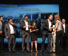 Governador Carlos Massa Ratinho Junior participa da abertura do Seminário Aprendizagem em Foco. Curitiba, 29/01/2019. Foto: José Fernando Ogura/ANPr