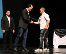 Governador Carlos Massa Ratinho Junior participa da abertura do Seminário Aprendizagem em Foco. Curitiba, 29/01/2019. Foto: José Fernando Ogura/ANPr