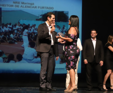 Governador Carlos Massa Ratinho Junior participa da abertura do Seminário Aprendizagem em Foco. Curitiba, 29/01/2019. Foto: José Fernando Ogura/ANPr