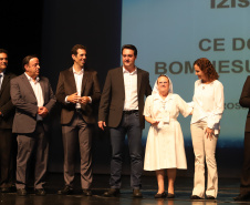 Governador Carlos Massa Ratinho Junior participa da abertura do Seminário Aprendizagem em Foco. Curitiba, 29/01/2019. Foto:  Rodrigo Félix Leal/ANPr