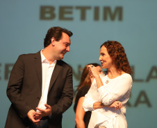 Governador Carlos Massa Ratinho Junior participa da abertura do Seminário Aprendizagem em Foco. Curitiba, 29/01/2019. Foto:  Rodrigo Félix Leal/ANPr