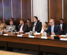 O secretário de Estado da Comunicação e da Cultura, Hudson José, explicou que a pasta vai usar sua estrutura para fomentar o desenvolvimento econômico do Paraná e promover o Estado, e o setor turístico faz parte dessa estratégia.Curitiba,29/01/2019 - Foto: Rodrigo Felix Leal/ANPr