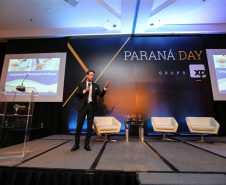 Cláudio Stábile, Presidente da SANEPAR durante Paraná Day, evento realizado em Curitiba com a presença de mais de 100 investidores do País e do exterior. - Curitiba, 05/02/2019 -Foto: Geraldo Bubniak/ANPr