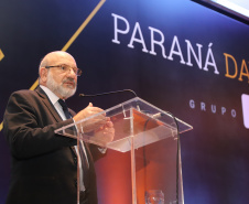 Omar Akel, presidente da Agepar durante o Paraná Day, evento realizado em Curitiba com a presença de mais de 100 investidores do País e do exterior. - Curitiba, 05/02/2019 -Foto: José Fernando Ogura/ANPr