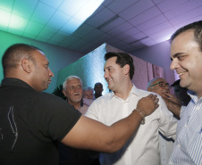 O governador Carlos Massa Ratinho Junior, participa do lançamento da 45ª Exposição Agropecuária, Industrial e Comercial de Umuarama. Presentes no evento: prefeito de Umuarama, Celso Luiz Pozzobom; presidente da Sociedade Rural, Milton Gaiari; secretário do Meio Ambiente, Márcio Nunes; secretário da Infraestrutura e Logística, Sandro Alex, deputados e demais autoridades  -  Umuarama, 05/02/2019  -  Foto: Arnaldo Alves/ANPr