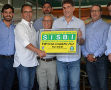 A empresa Alfama Alimentos, de transformação de carnes bovina e de aves, de Cascavel, conquistou o certificado do Sistema Brasileiro de Inspeção Sanitária (Sisbi), que lhe permite vender os produtos alimentícios em qualquer lugar do País.  -  Cascavel, 06/02/2019  -  Foto: Divulgação SEAB