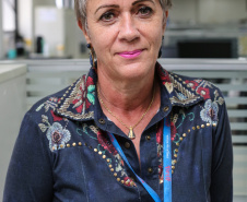 Governo do Estado abre vagas de estágios em todo o Paraná. Os estágios são remunerados e os interessados precisam se cadastrar na Central de Estágios do Paraná. Na foto, a coordenadora da Central de Estágios do Paraná, Lola Alfredo.   - Curitiba, 06/02/2019 -Foto: Geraldo Bubniak/ANPr