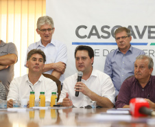 Reunião do governador Carlos Massa Ratinho Junior com a equipe de secretários de Estado. -  Cascavel, 07/02/2019  -  Foto: Rodrigo Félix Leal