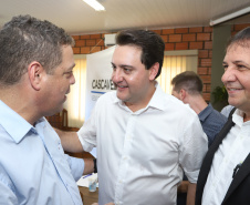 Reunião do governador Carlos Massa Ratinho Junior com a equipe de secretários de Estado. -  Cascavel, 07/02/2019  -  Foto: Rodrigo Félix Leal
