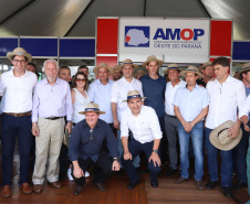 O governador Carlos Massa Ratinho Junior afirmou nesta quinta-feira (07), em Cascavel, que vai editar um decreto regulamentando a aplicação da lei que estabelece a perenidade da Tarifa Rural Noturna de energia. - Cascavel, 07/02/2019 - Foto: Rodrigo Félix Leal