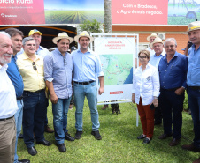 O governador Carlos Massa Ratinho Junior recebe a ministra da Agricultura, Pecuária e Abastecimento, Tereza Cristina, no Show Rural Coopavel. - Cascavel, 08/02/2019 - Foto: Rodrigo Félix Leal/ANPr