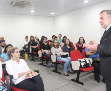  Reunião com  o secretário da Justiça, Família e Trabalho (Sejuf), Ney Leprevost e as entidades sociais que atendem pessoas com autismo.   Curitiba, 21/02/2019  -  Foto: Divulgação SEJUF