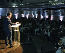
Governador Carlos Massa Ratinho Junior participa do lançamento ExpoLondrina. Londrina,22/02/2019. Foto: José Fernando Ogura/ANPr