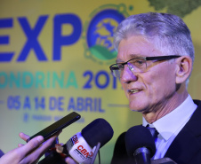 
Governador Carlos Massa Ratinho Junior participa do lançamento ExpoLondrina. Londrina,22/02/2019. Foto: José Fernando Ogura/ANPr