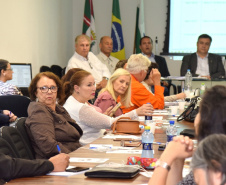 Conselho Estadual de Saúde faz primeira reunião do ano.  -  Curitiba, 28/02/2019  -  Foto:  Diogo Pracz de Oliveira / SESA