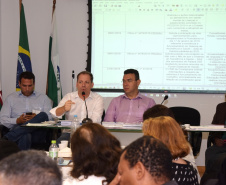 Conselho Estadual de Saúde faz primeira reunião do ano.  -  Curitiba, 28/02/2019  -  Foto:  Diogo Pracz de Oliveira / SESA
