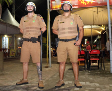 O Carnaval 2019 no Litoral do estado foi repleto de opções de lazer e de serviços gratuitos para os veranistas durante o feriado prolongado. Na área de segurança pública, houve redução dos casos de furtos (10%) e mais encaminhamentos (37,50%) por conta do aumento de abordagens (63,67%).  -  Litoral do Paraná, 05/03/2019  -  Foto: Soldado Emanuel Cunha