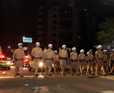 O Carnaval 2019 no Litoral do estado foi repleto de opções de lazer e de serviços gratuitos para os veranistas durante o feriado prolongado. Na área de segurança pública, houve redução dos casos de furtos (10%) e mais encaminhamentos (37,50%) por conta do aumento de abordagens (63,67%).  -  Litoral do Paraná, 05/03/2019  -  Foto: Soldado Emanuel Cunha