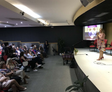 Evento em comemoração ao Dia da Mulher debate abuso e assédio. Foto: Divulgação/SEJUF