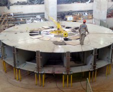 A Usina Colíder conta com mais duas unidades geradoras, que estão em fase final de montagem e testes.Foto: Divulgação/Copel