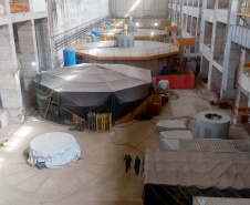 A Usina Colíder conta com mais duas unidades geradoras, que estão em fase final de montagem e testes.Foto: Divulgação/Copel