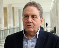 Almoço e apresentação do Plano de Metas do Governo,com governador Carlos Massa Ratinho Junior , bancada federal, senadores e Paulo Rabello (foto). Foto de Gilson Abreu/ANPr