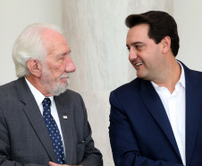 Almoço e apresentação do plano de metas do governo,com governador Carlos Massa Ratinho Junior, bancada federal, senadores e Paulo Rabello.Foto de Gilson Abreu/ANPr