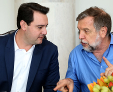 Almoço e apresentação do plano de metas do governo,com governador Carlos Massa Ratinho Junior, bancada federal, senadores e Paulo Rabello.Foto de Gilson Abreu/ANPr